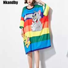 Load image into Gallery viewer, Nkandby Womens Tshirt Dress